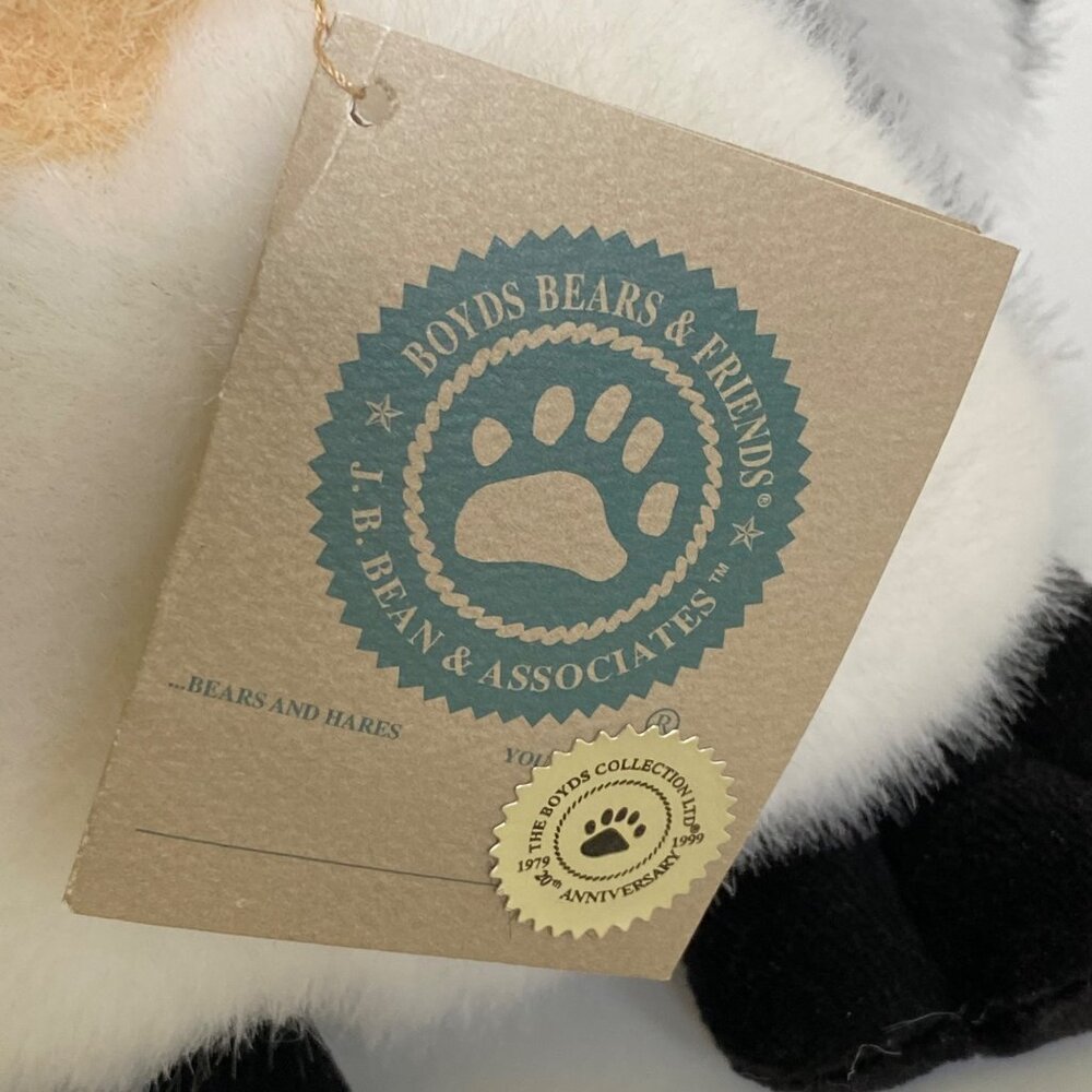 Retired Boyds Bears Penguin Plush TUXIE WADDLEWALK 1999 Anniversary Edition Tags - Picture 7 of 10